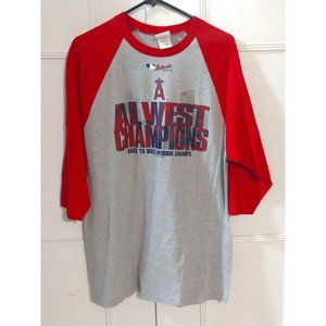Anaheim Angels MLB Shirt Baseball Lee Sport Y2K Vintage California Men's Sz L